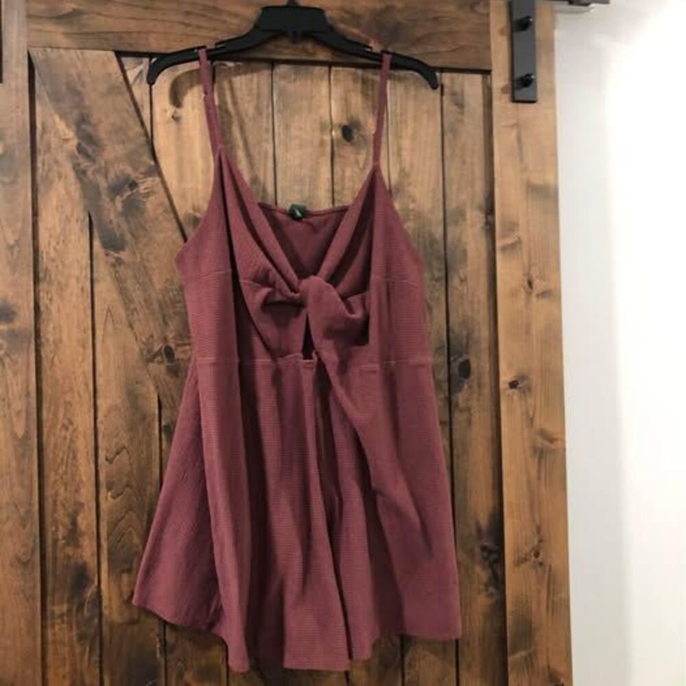Jumper 3X Wild Fable Sleeveless burgundy 24” p-p, 31.5”-34” length C5825